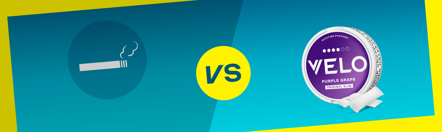 Porovnávame účinky nikotínových vrecúšok a fajčenia cigariet