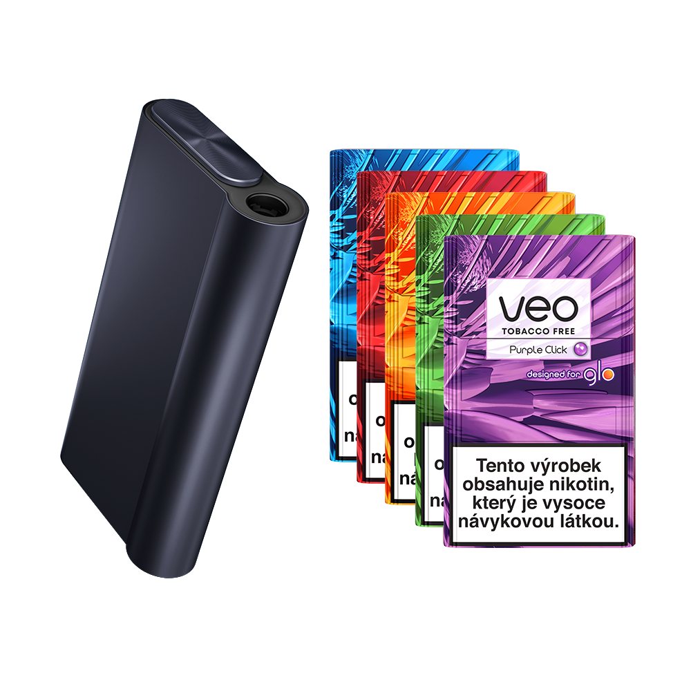 Zařízení glo™ a akční sady myglo