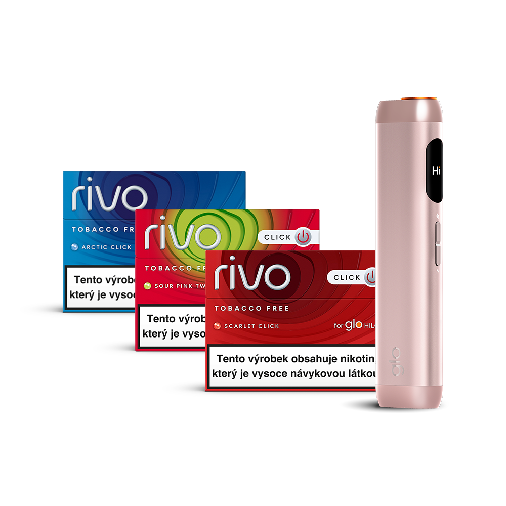 Obrázek produktu glo™ Hilo startovací balíček se zařízením ve variantě glo™ Hilo Coral