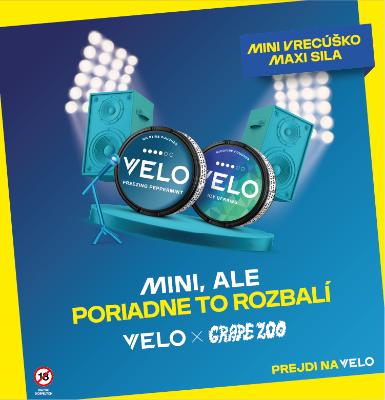 Bannerový obrázok: MINI, ale poriadne to rozbalí. VELO a GRAPE ZOO