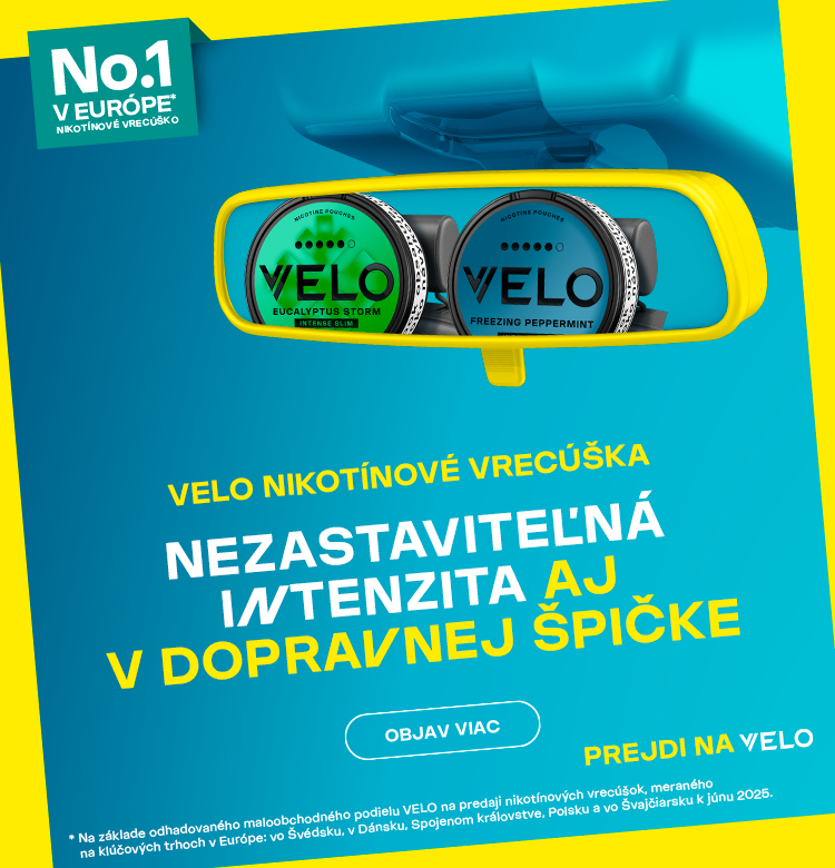Bannerový obrázok: VELO MOMENTS Pre chvíle, keď jazda trvá dlhšie, ako sa zdalo. copy