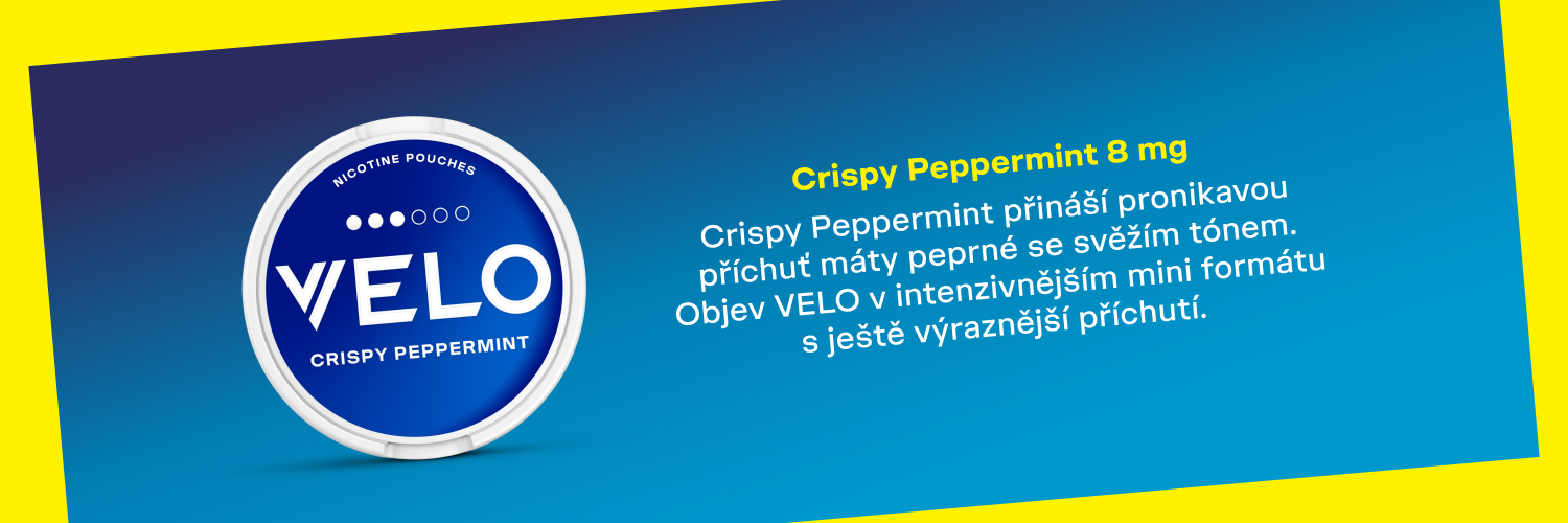 VELO Mini Mighty Crispy Peppermint 8 mg
